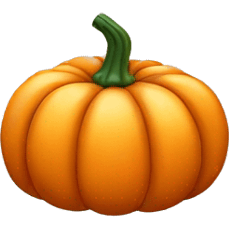 autumn pumpkin white emoji