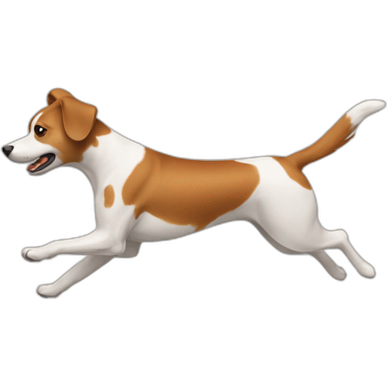 running dog small emoji