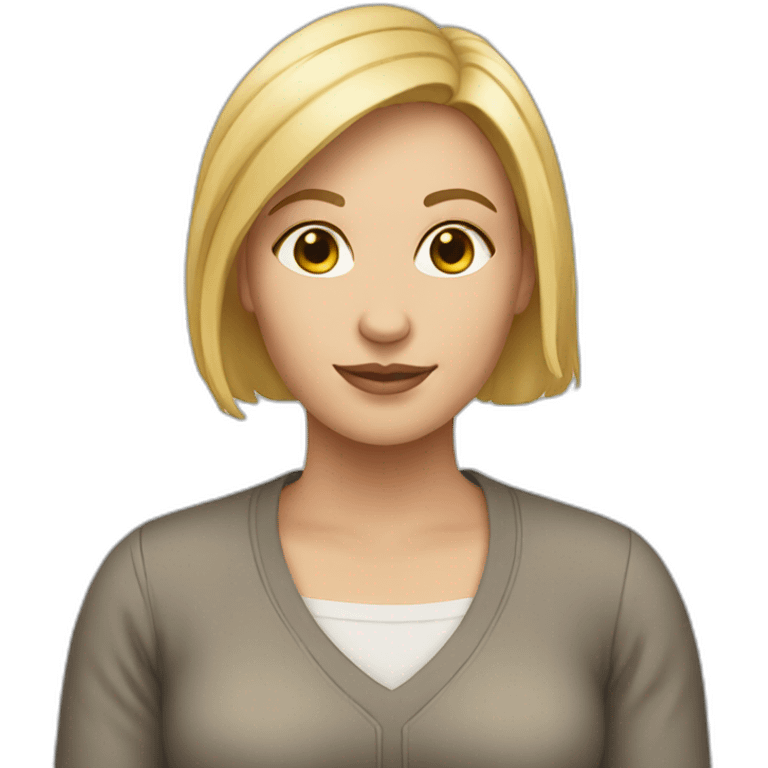 introduction white woman emoji