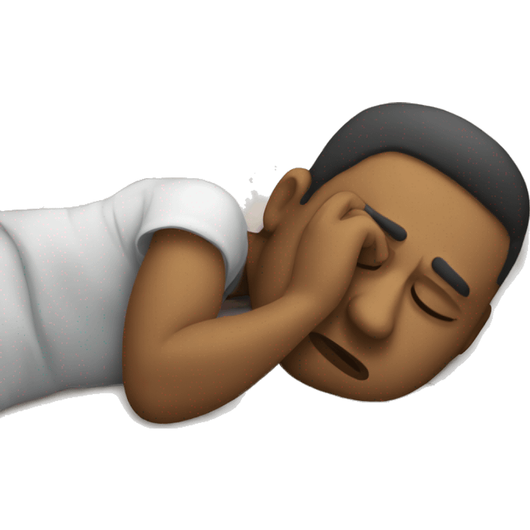 really sleepy emoji