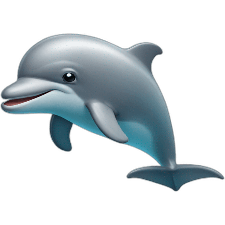 Dolphin looks disappointed emoji