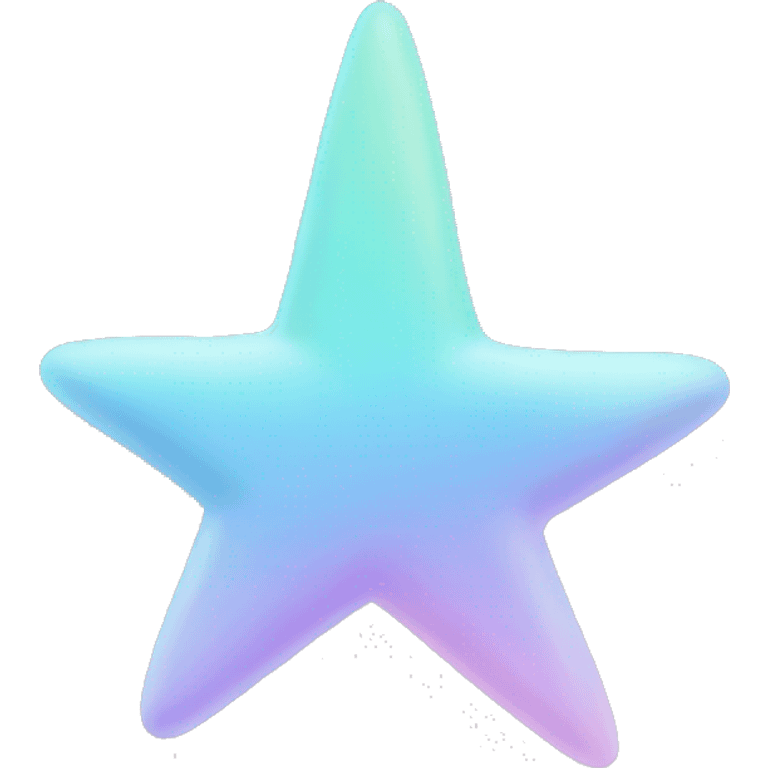 pastel heart emoji that looks like a shooting star emoji