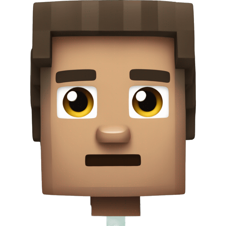 Minecraft Steve emoji