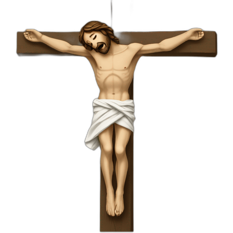 Crucified Jesus emoji