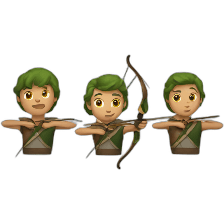 Three Archers emoji