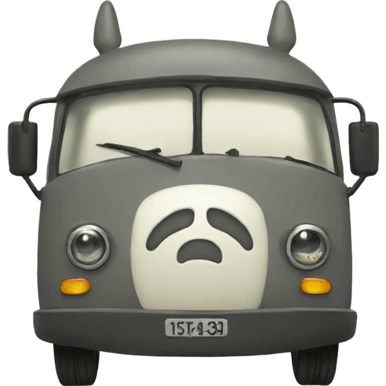 chat bus totoro emoji