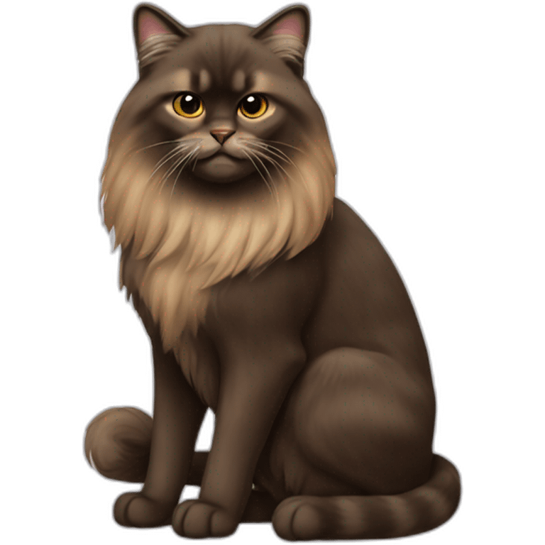 Sable persan cat emoji