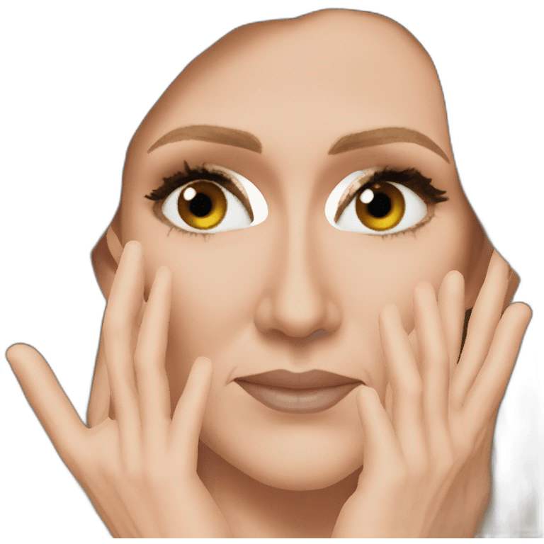 Céline Dion disgusting emoji