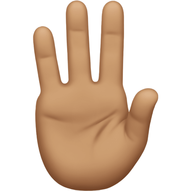 2 fingers  emoji