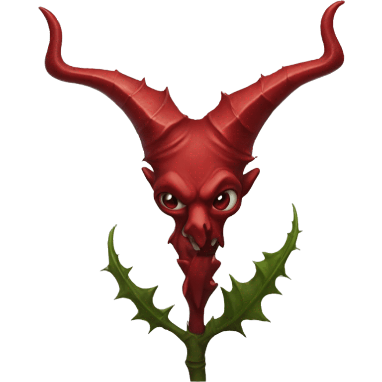 devil thorn emoji