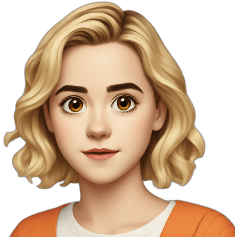 kiernan shipka emoji