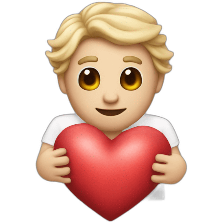 Heart man emoji