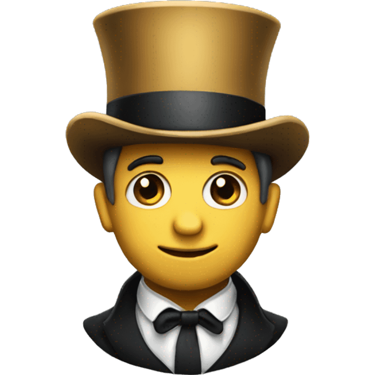 Tophat with a tophat emoji