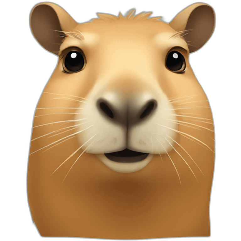 capybara side eye emoji