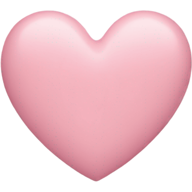 pastel pink heart emoji