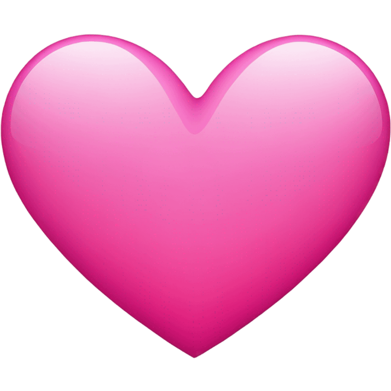 Pink heart emoji