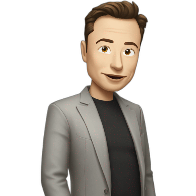 Elon musk diablito emoji