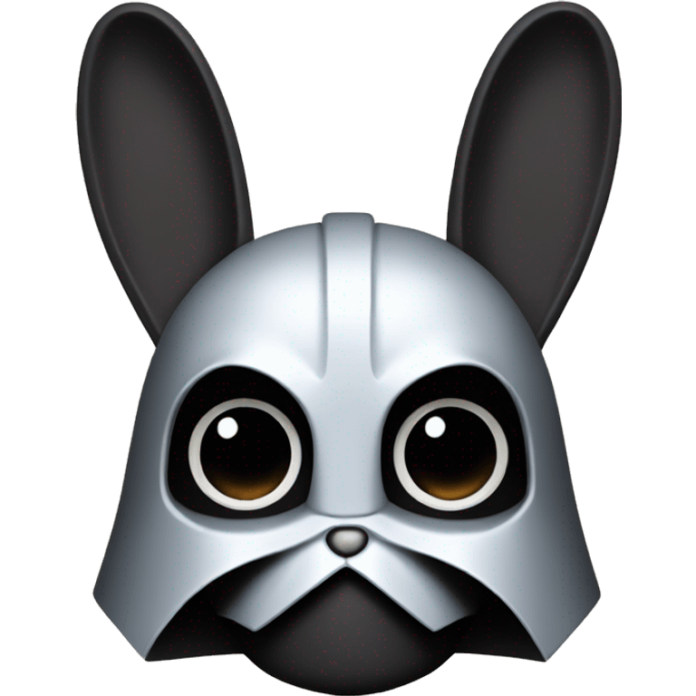 Darth Vader bunny emoji