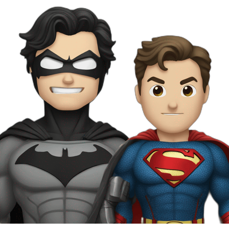 batman vs superman emoji