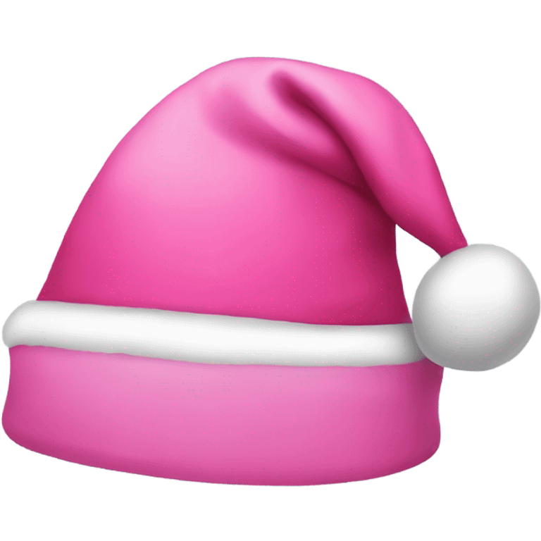 pink santa hat emoji