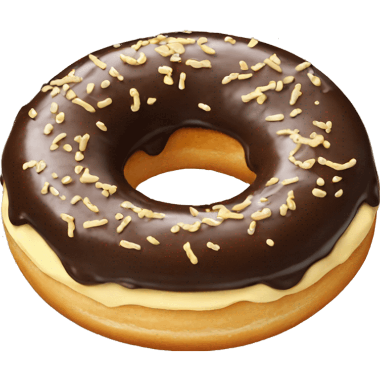 boston cream donut emoji