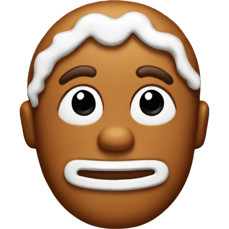 Gingerbread emoji