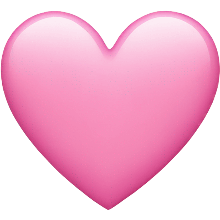 Pink heart  emoji