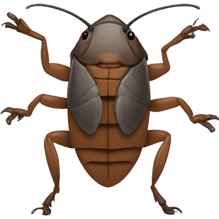 A roach that’s dancing emoji