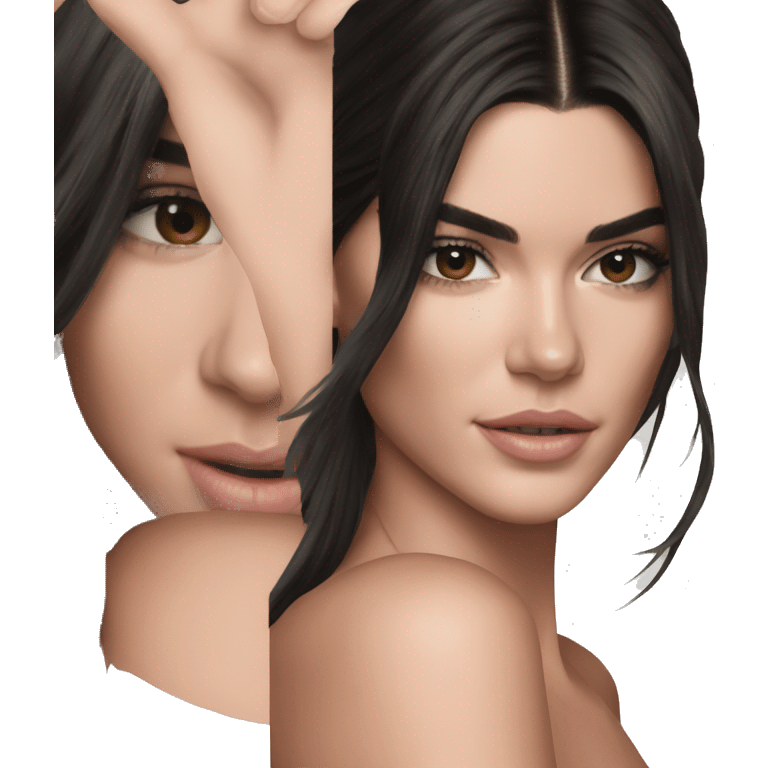 kendall jenner emoji