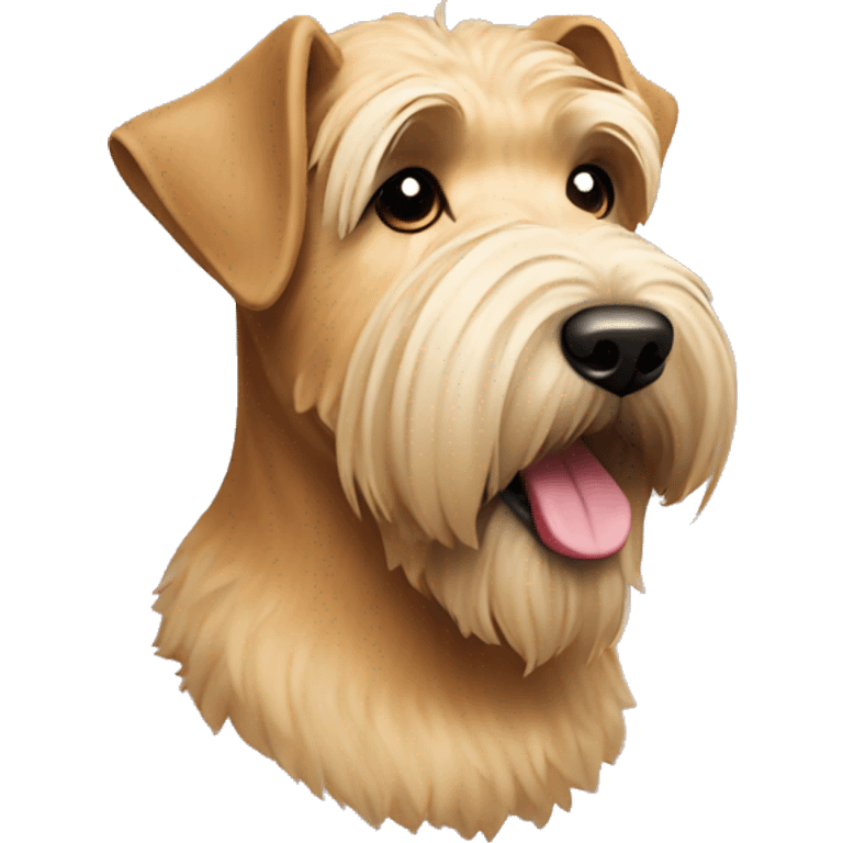 wheaten terrier  emoji