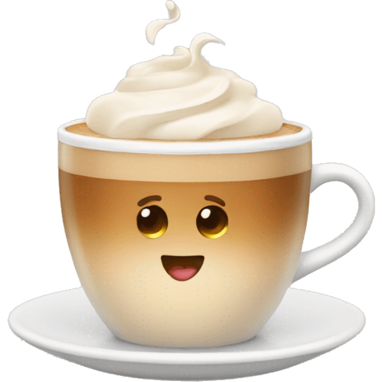 Cafe au lait icon emoji