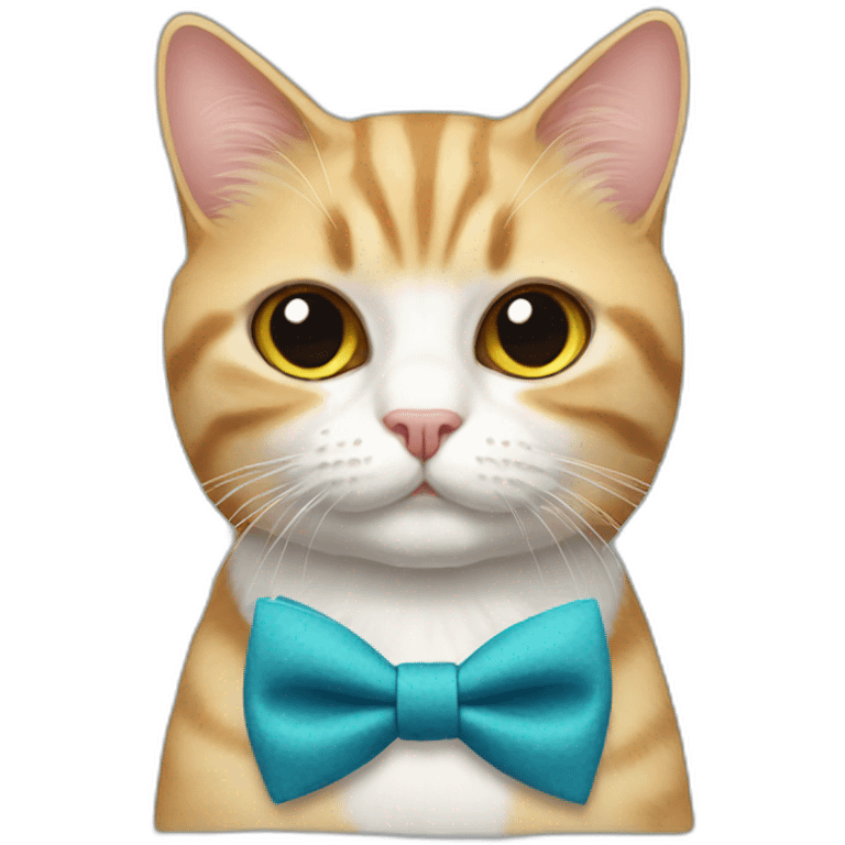 bowtie cat emoji