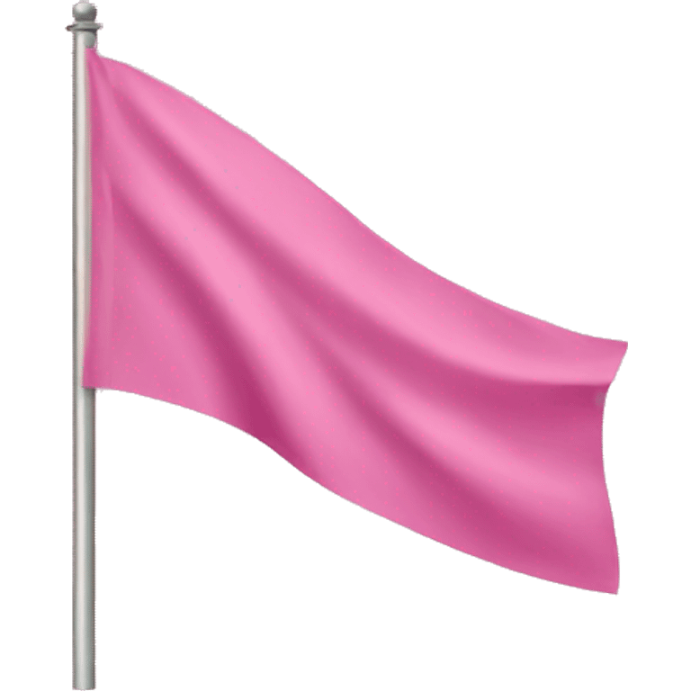 Pink flag  emoji