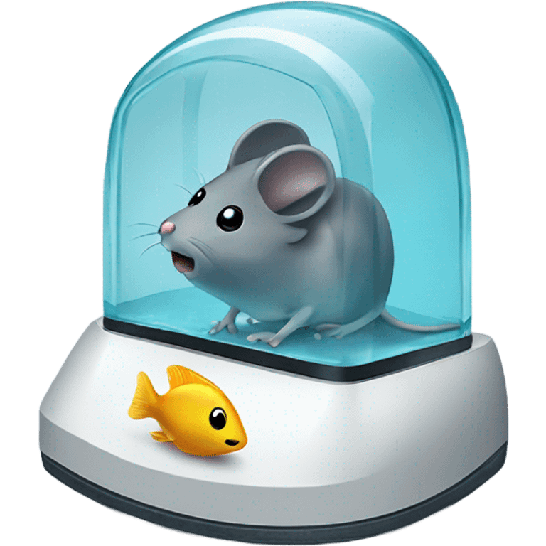 aquarium computer mouse emoji