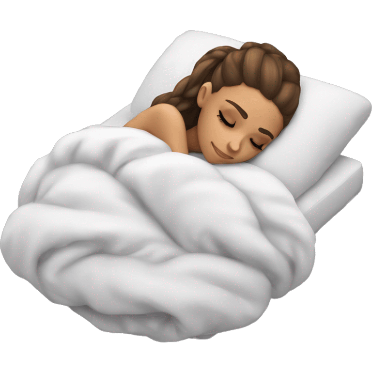 Ariana Grande sleeping emoji