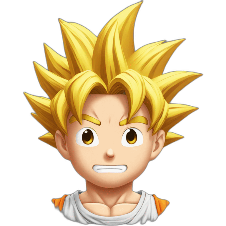 Son goku on wc emoji