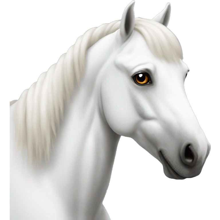 White horse emoji