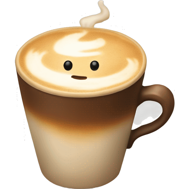 Latte in a cup emoji