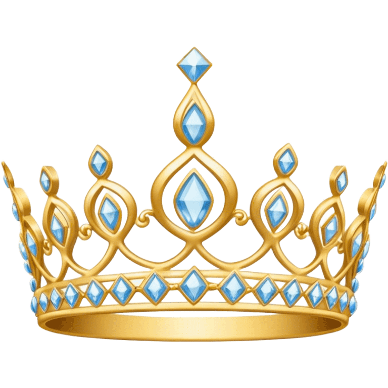 birthday tiara with diamonds emoji