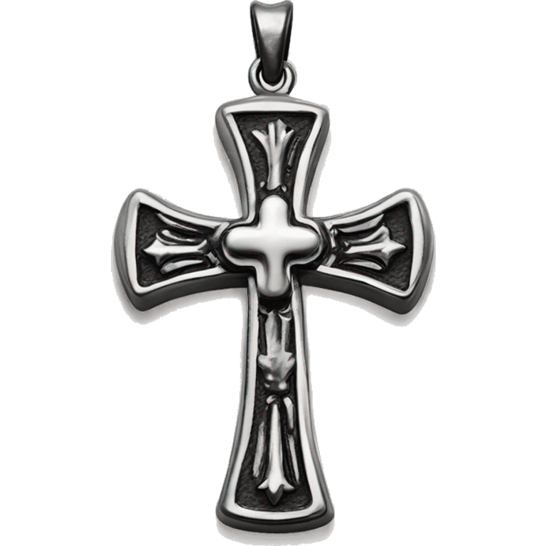 chrome hearts cross emoji