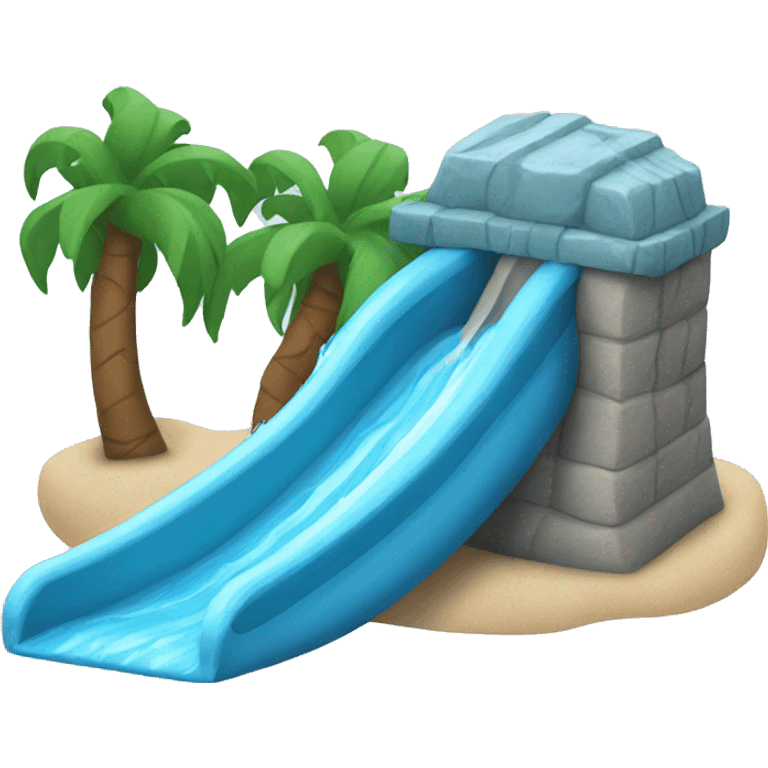 Water slide emoji