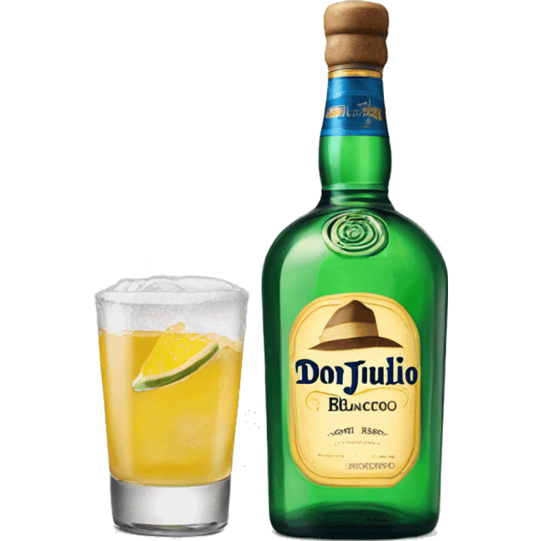 Don julio blanco alcohol  emoji