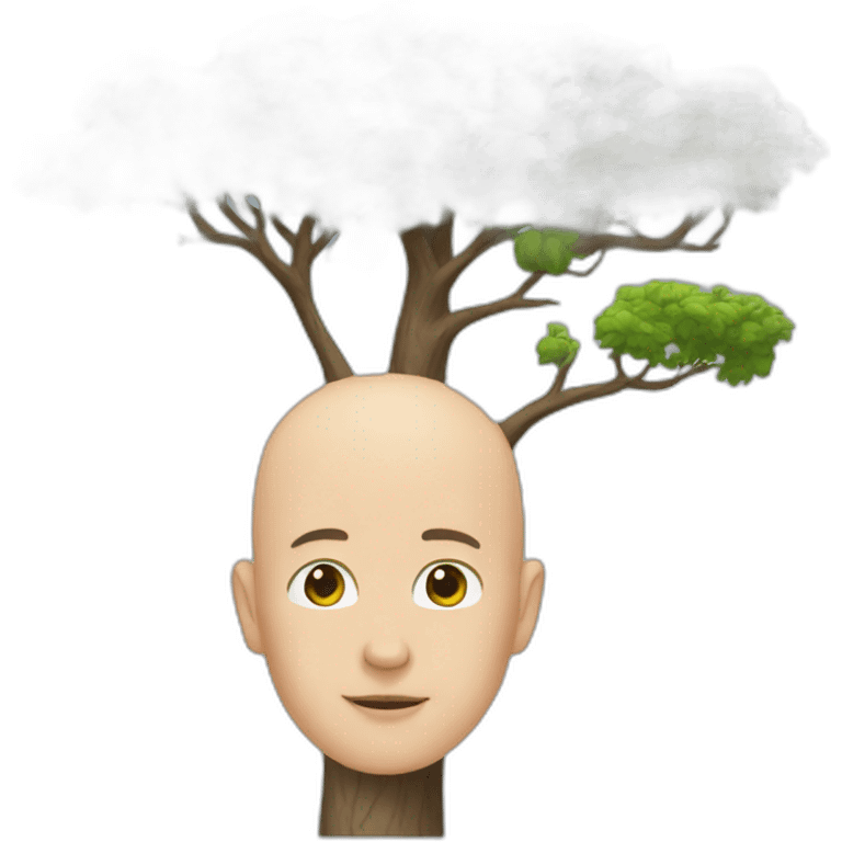 bald tree emoji