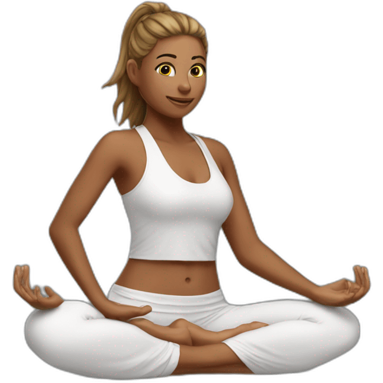 hot yoga emoji