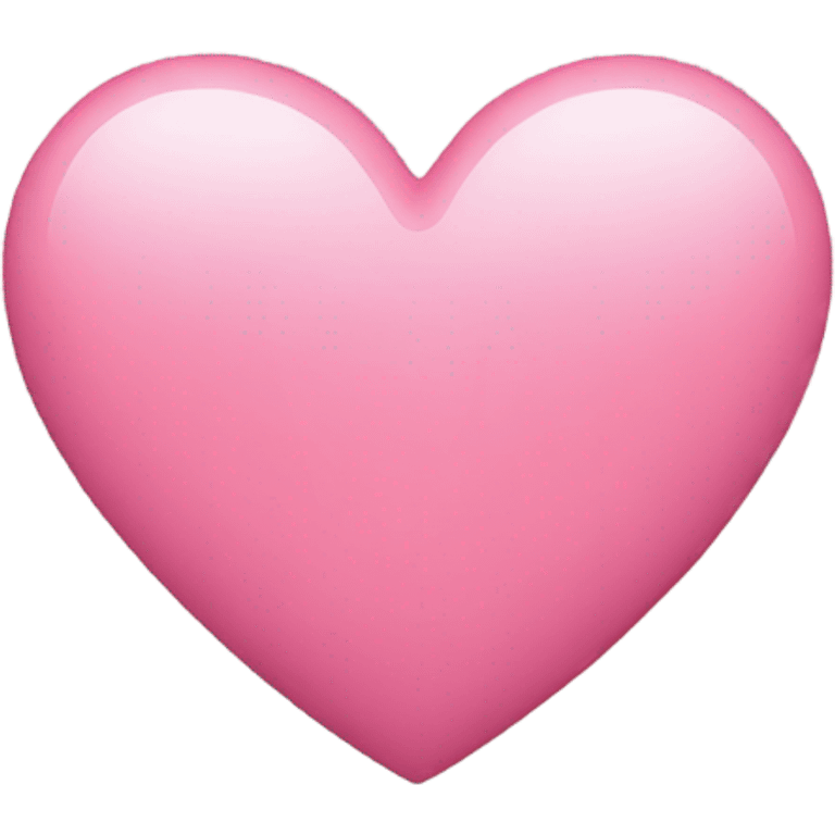 Pink heart emoji