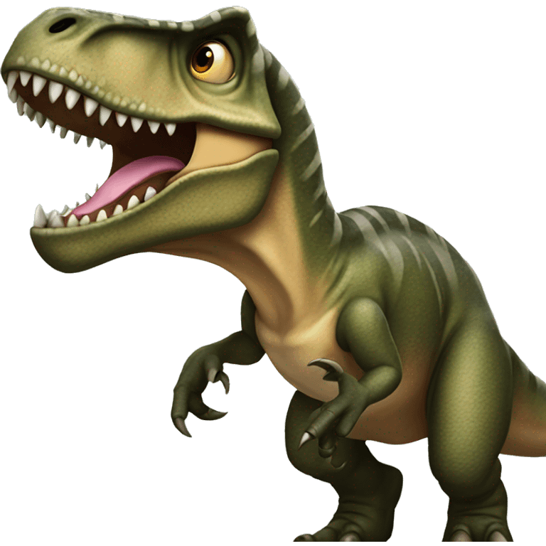 t-rex rockero  emoji