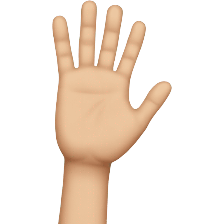 One minute hand emoji