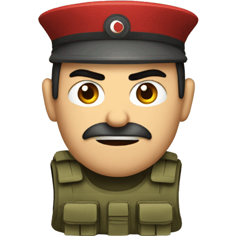 angry Turkish soldier emoji