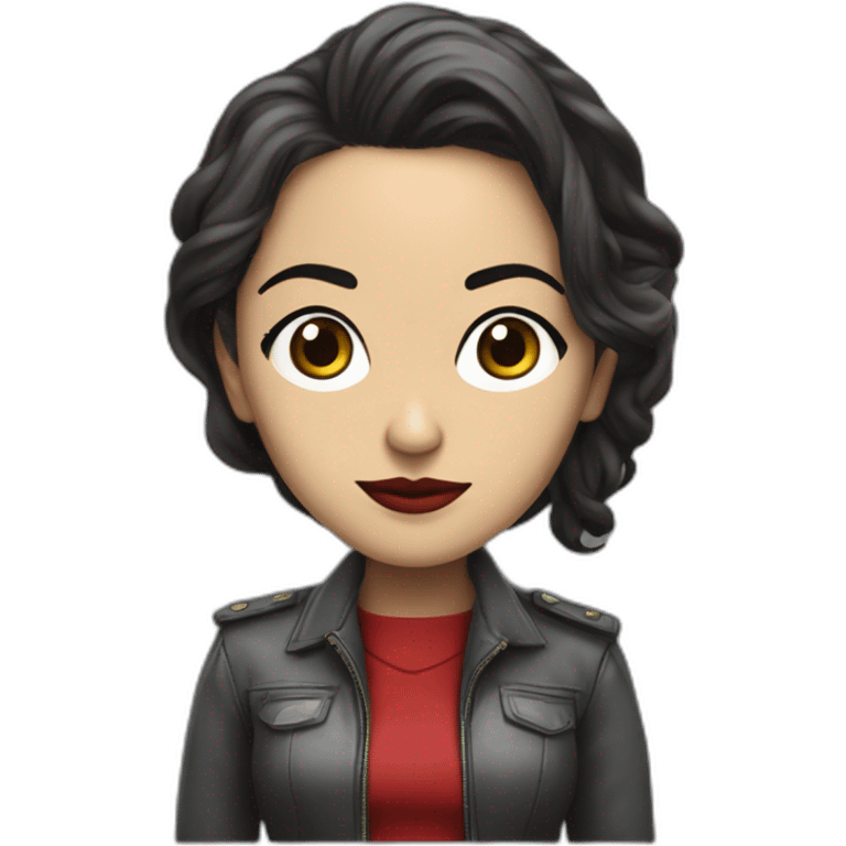 Raquel murillo aka lisboa the women carachters in casa de papel emoji