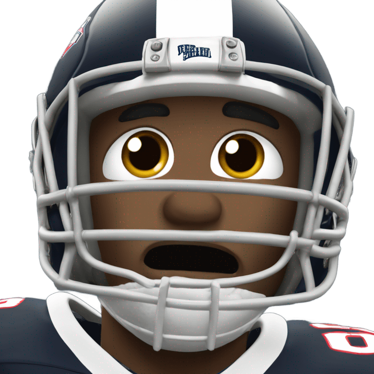 Commanders football player crying emoji